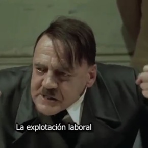 La reacción de Hitler al enterarse de la vuelta de Azkoina